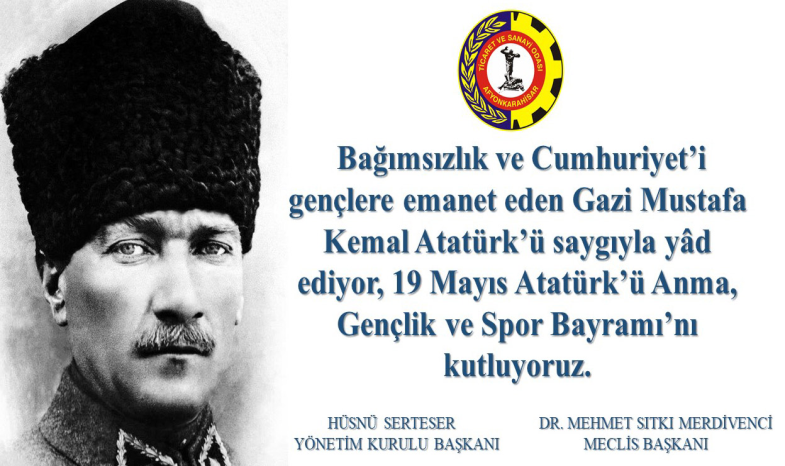 19 MAYIS'I KUTLUYORUZ